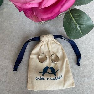 La Lune Sculpted Click-Top Hoop Earrings